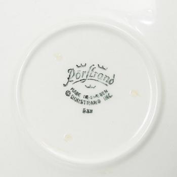 Hertha Bengtson, A 92-piece dinner service, 'Blå eld', Rörstrand, Sweden.