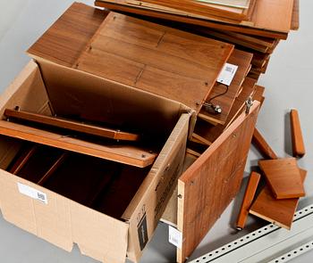 BOKHYLLESYSTEM, "Lizzy Elementmöbel", Sverige, 1960-tal.