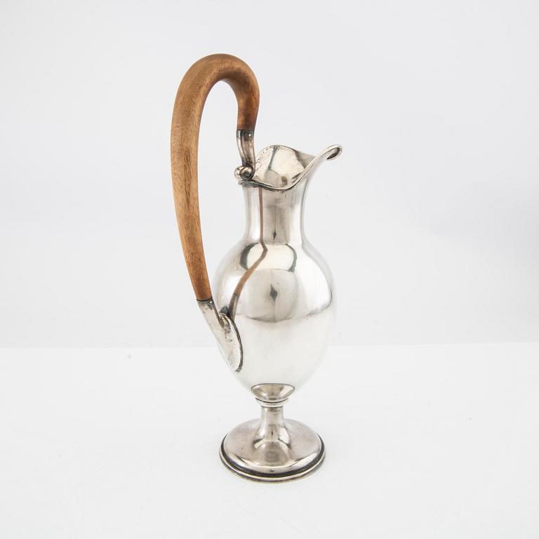 Silver wine jug early 20th century.