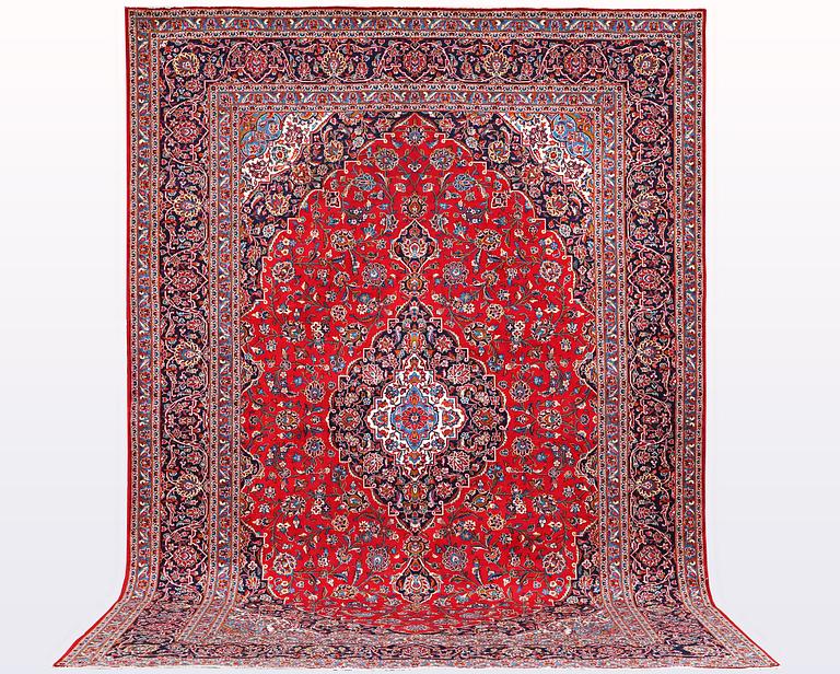 Matto, Kashan, ca 422 x 309 cm.