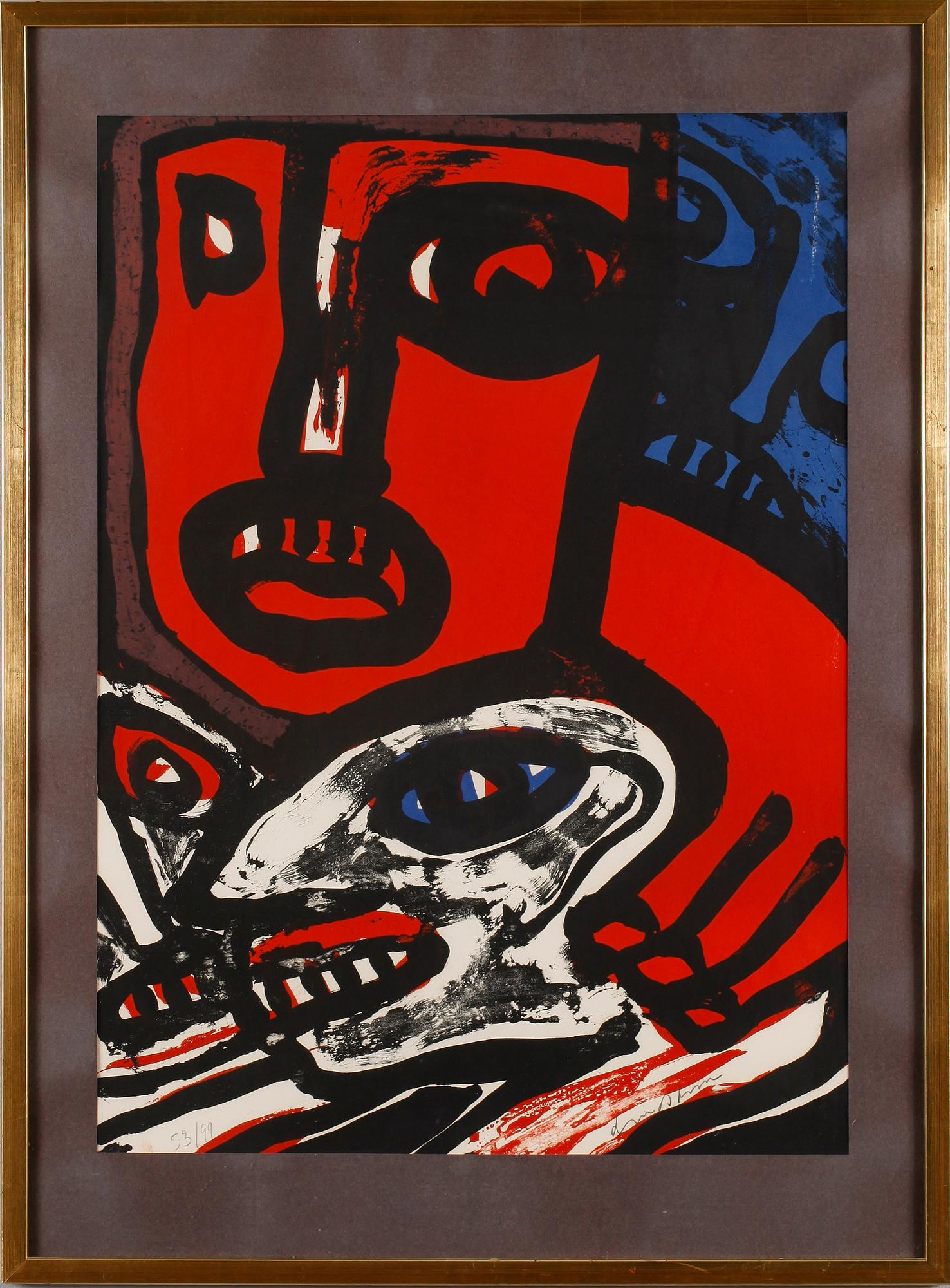 BENGT LINDSTRÖM, färglitografi, signerad och numrerad 53/99.