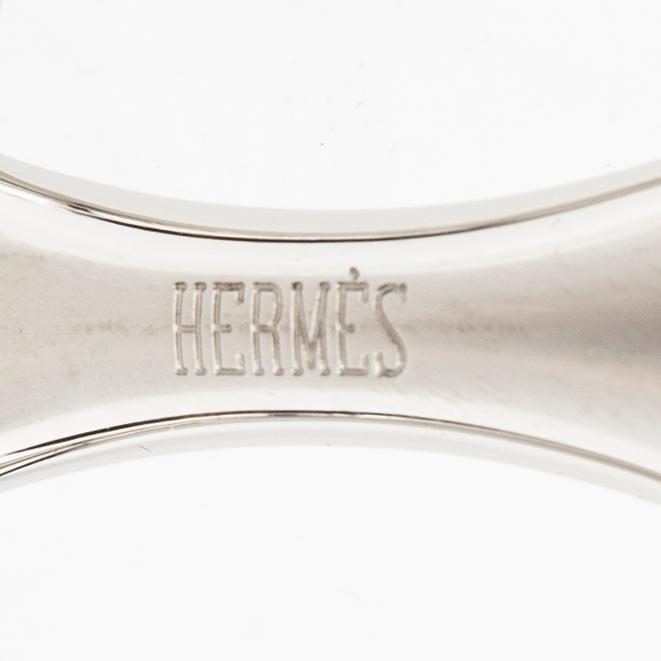 Hermès, scarf holder.