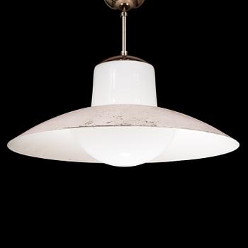 PAAVO TYNELL, A mid-20th century '1673' pendant lamp for Idman Finland.