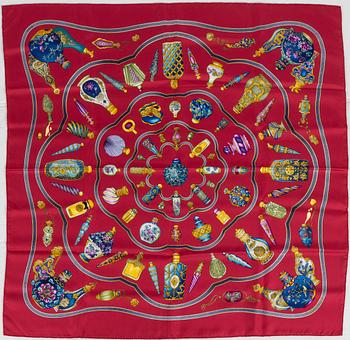 Hermès, scarf, "Qu'importe le flacon".