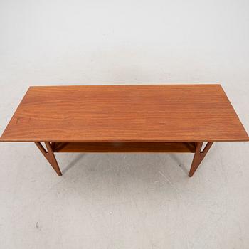 A 1960/70s teak coffee table.