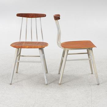 Four chairs from Albin Johansson and Sons AB, Hyssna, 1950s/60s.