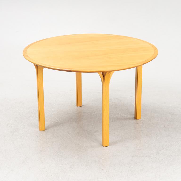 A birch dining table, IFORM, Malmö, dated 2003.