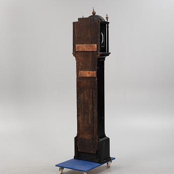 A longcase clock, England, 18th century, marked Wilson London.