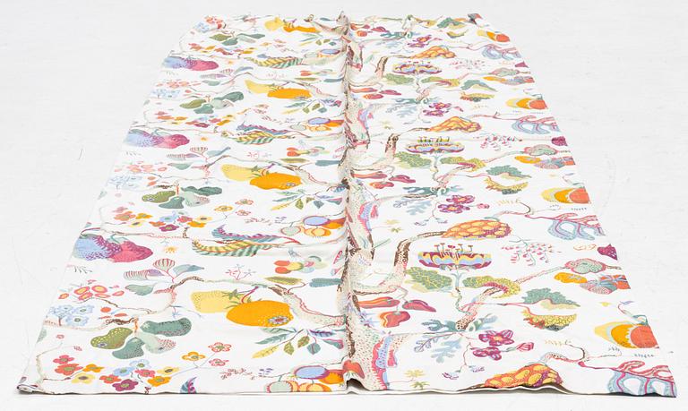 Josef Frank, curtain, "Vegetable Tree", Svenskt Tenn.