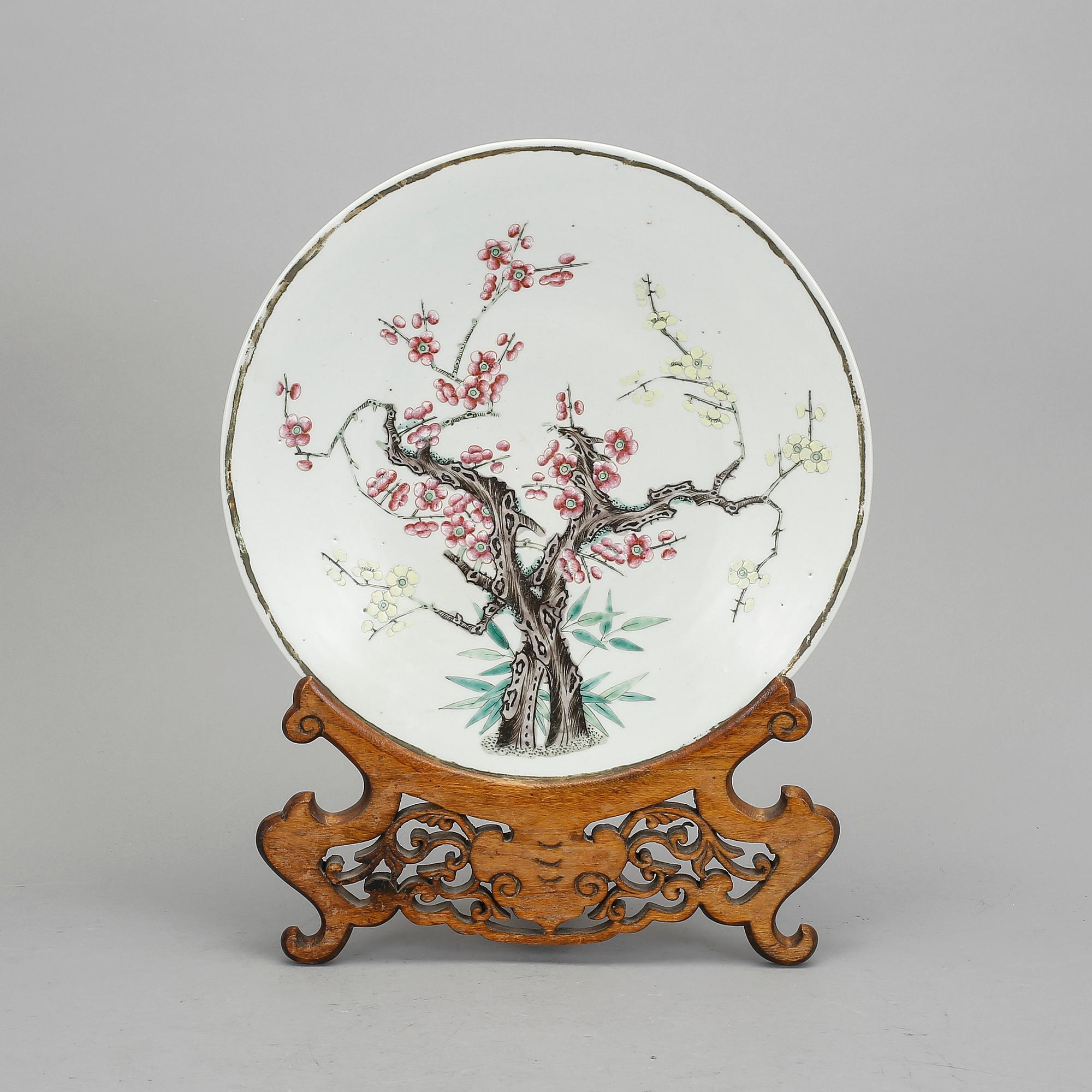 FAT, porslin, Kina, 1800/1900-tal.