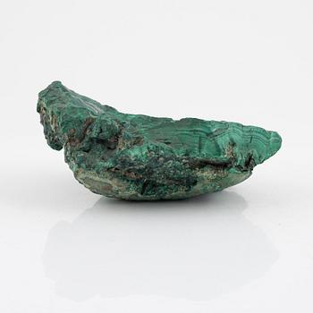 A malachite specimen.