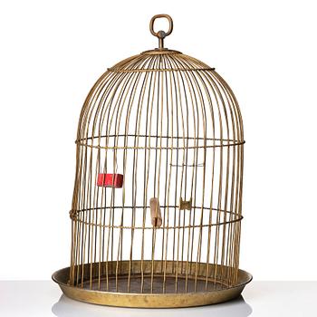 Firma Svenskt Tenn, a birdcage, latter half of the 20th century, provenance Estrid Ericson.