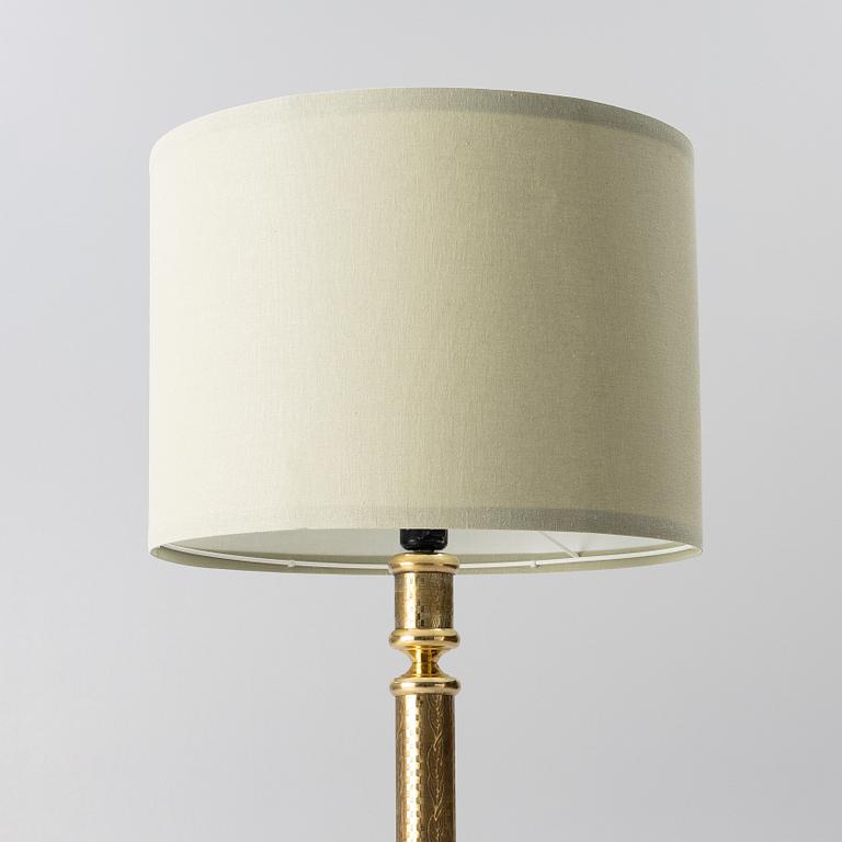 Golvlampa, 1900-talets andra hälft.