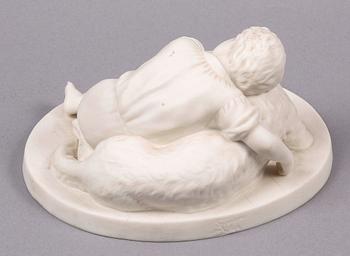 FIGURIN, parian, A. Rudenschöld, Gustafsberg 1899.