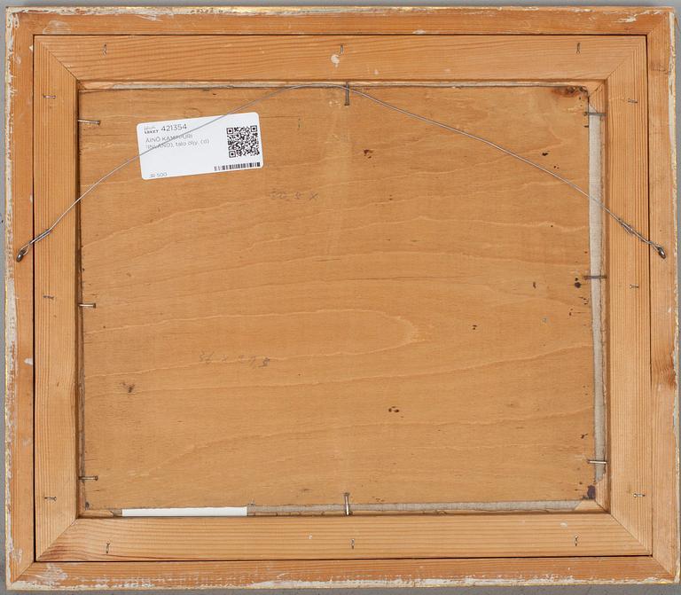 VÄINÖ KAMPPURI, olja på skiva, signerad och daterad -24.