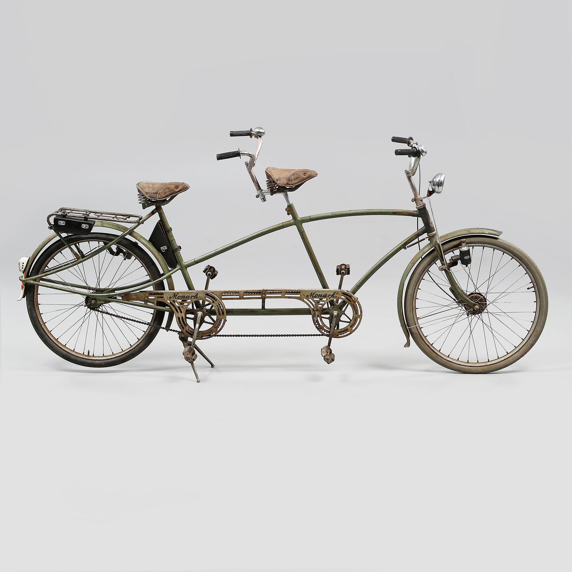 TANDEMCYKEL, Monark, 1900-talets mitt.