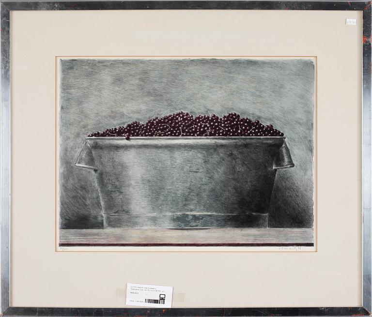 PHILIP VON SCHANTZ, färglitografi, sign, dat 78 o numr 80/155.