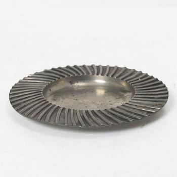 Estrid Ericson, A pewter ashtray, Svenskt Tenn, Stockholm, 1948.