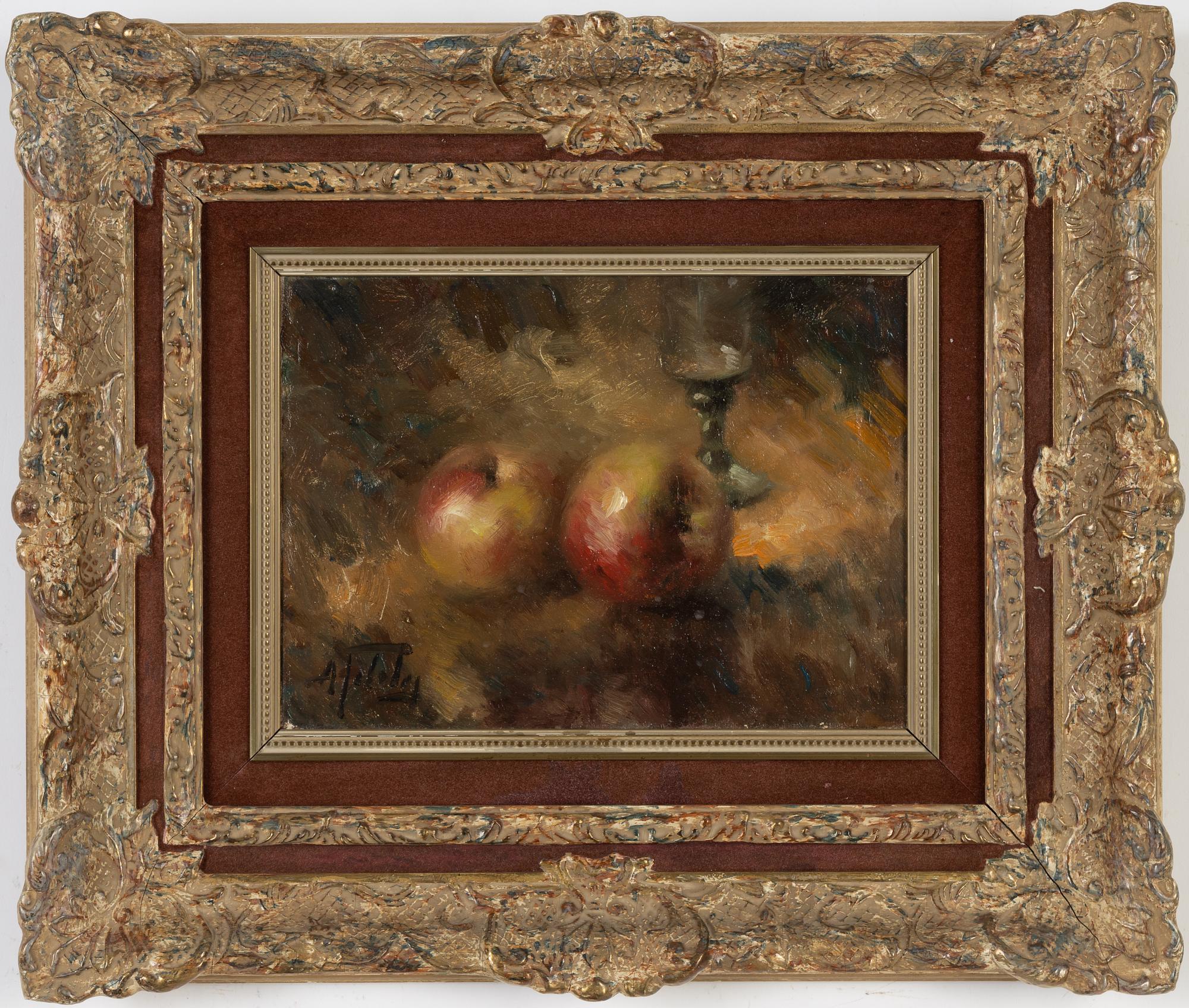 Alexander Tolstoy, olja på duk, signerad.