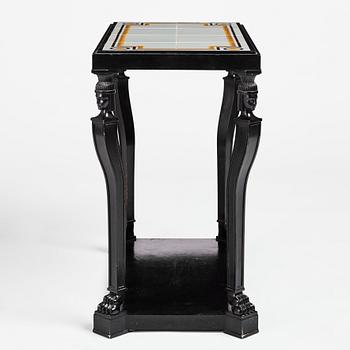 Axel Einar Hjorth, bord, Nordiska Kompaniet, 1931, kakelskivor av Edgar Böckman, Swedish Grace.