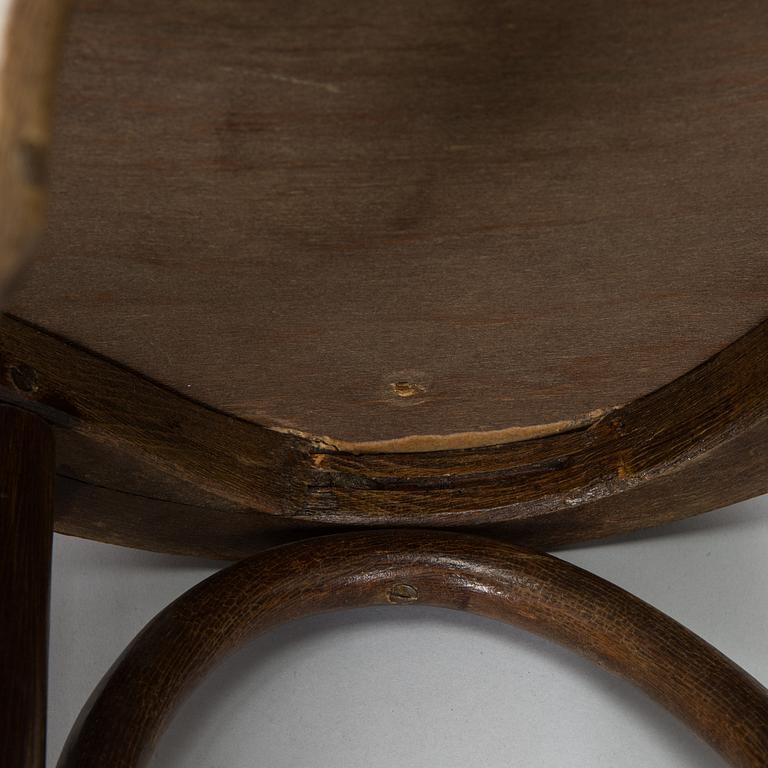 A pair of bar stools, Thonet, first half of the 20th century.