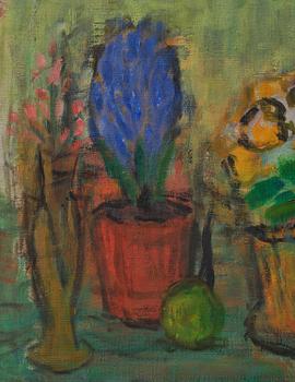 Carl Kylberg, "Hyacint och gula blommor".