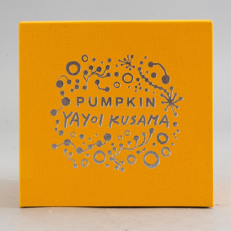 YAYOI KUSAMA, after, multiple, painted cast resin, published by Benesse Holdings, Inc., Naoshima, Japan, 2013.