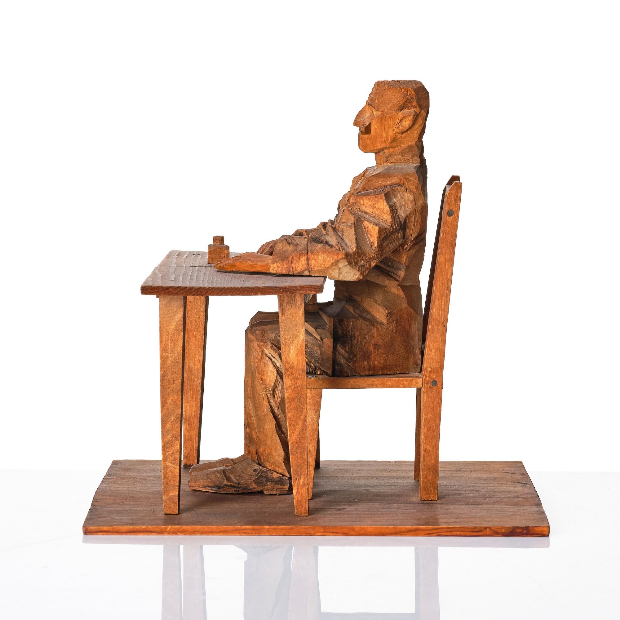 Axel Petersson Döderhultarn, "Beväringsmönstring", (7).