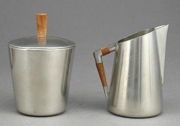 KAFFE- OCH TESERVIS, Tenn, Daalderop, Holland, 1960-tal.