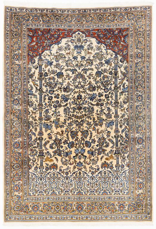 An oriantal carpet, c. 295 x 205 cm.