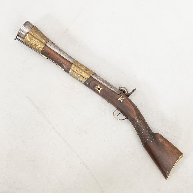 Tromblon / Muskedunder / Blunderbuss, around the year 1800, France for the market in the Balkans or in Turkish territory.
