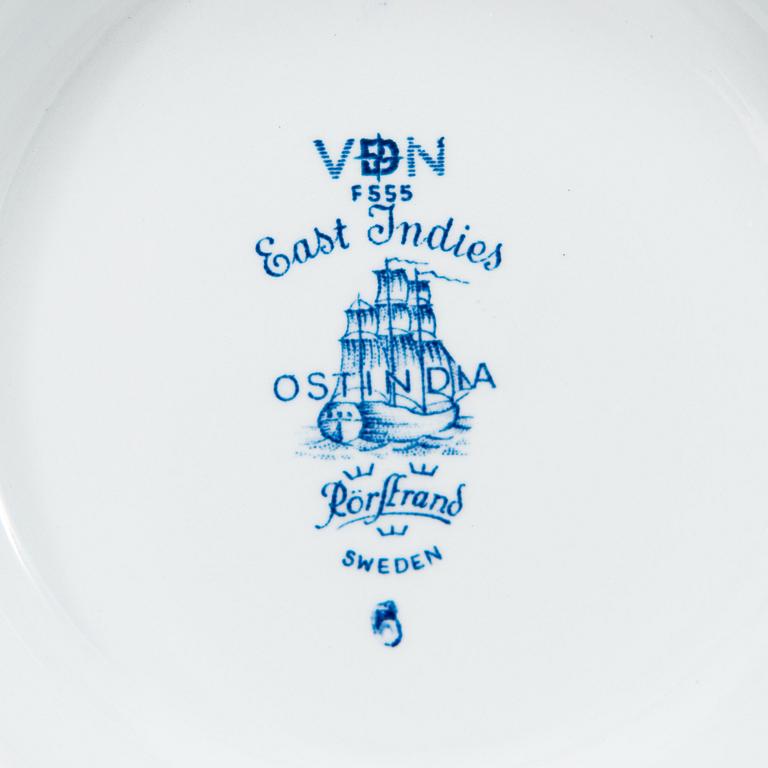 A 174-piece porcelain dinnerware 'Ostindia' for Rörstrand.