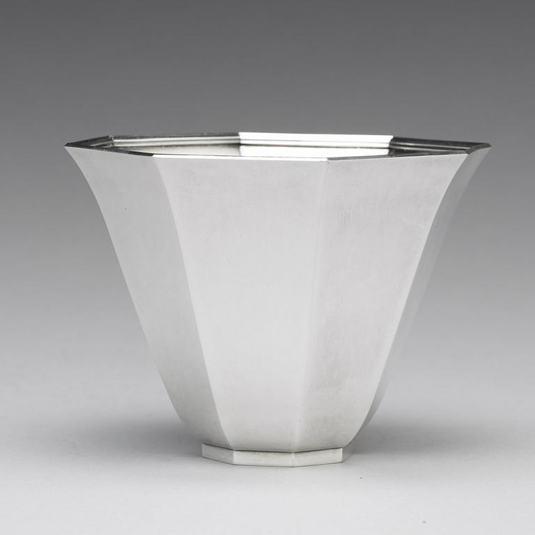 Wiwen Nilsson, skål, Lund 1971, sterling.