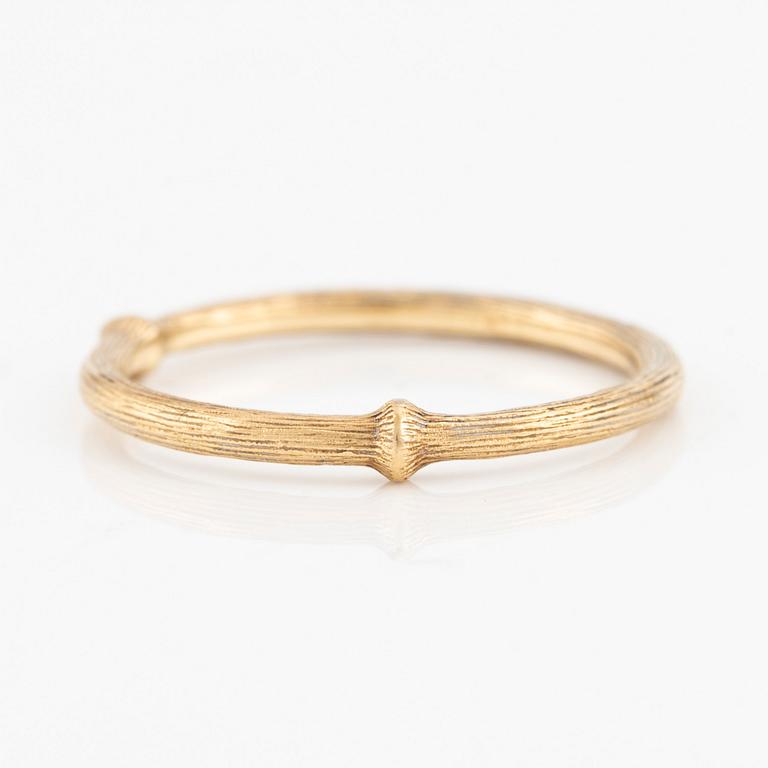 Ole Lynggaard, ring, 18K guld, "Nature I".