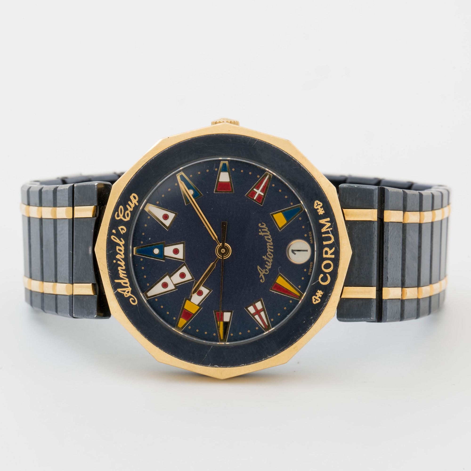 CORUM, Admirals Cup, wristwatch, 35 mm,