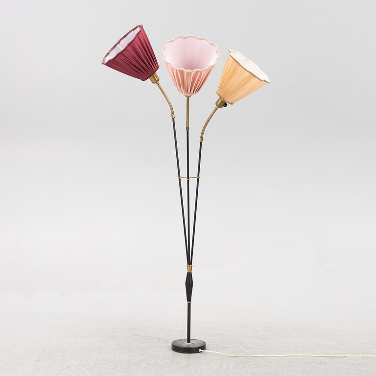 A 1950's floor lamp, Sweden.