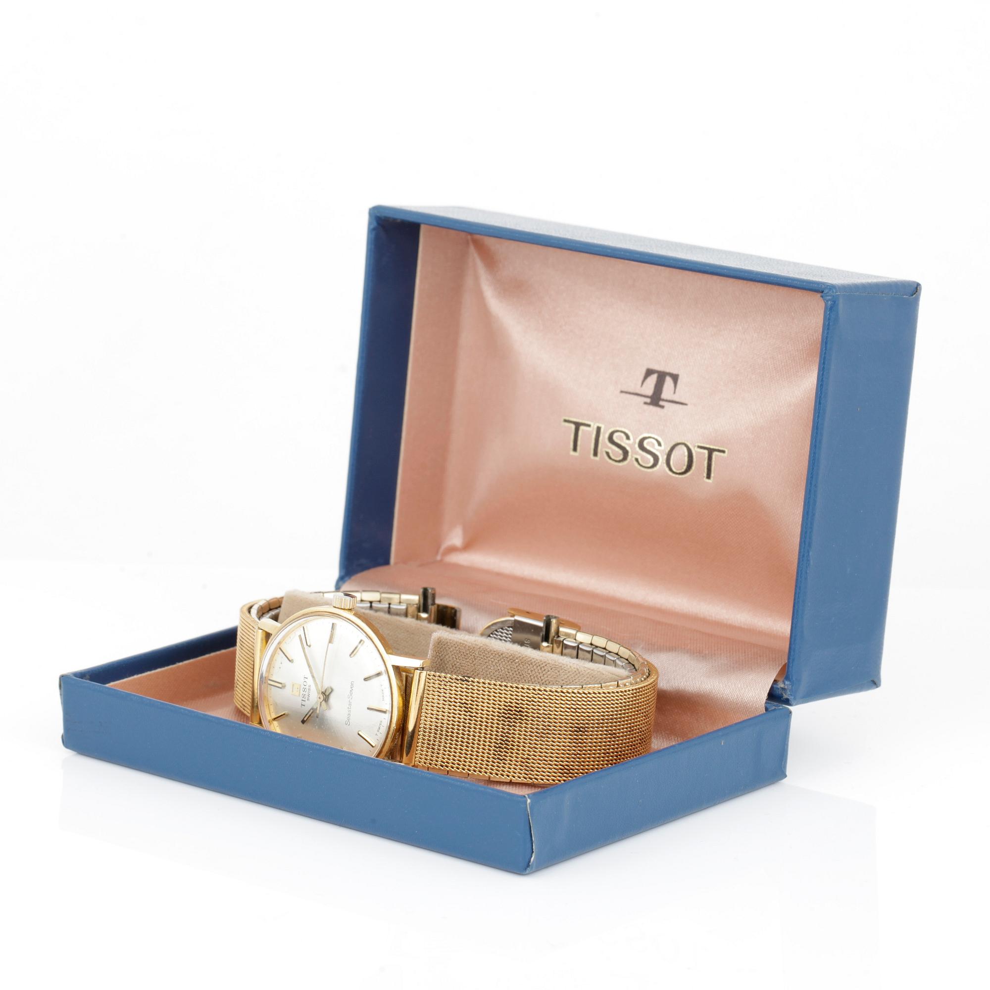 ARMBANDSUR, Tissot, 'Seastar Seven, troligen 1900-talets mitt.