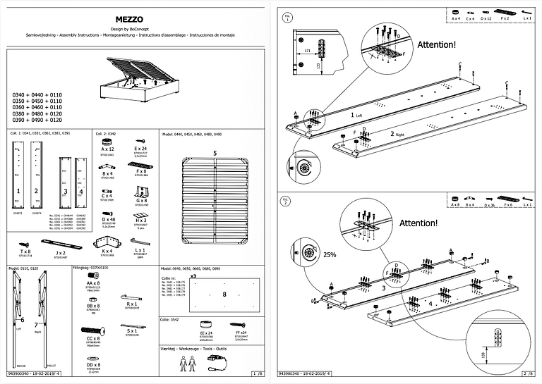 Morten Georgsen, bed "Element" for BoConcept 2000s.