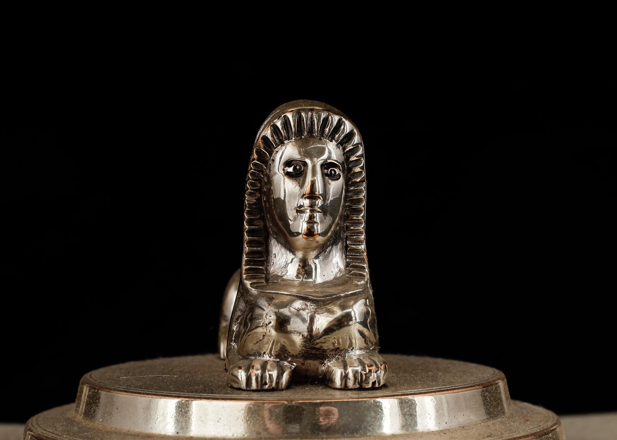 SAMOVAR, försilvrad metall, 1800-tal.
