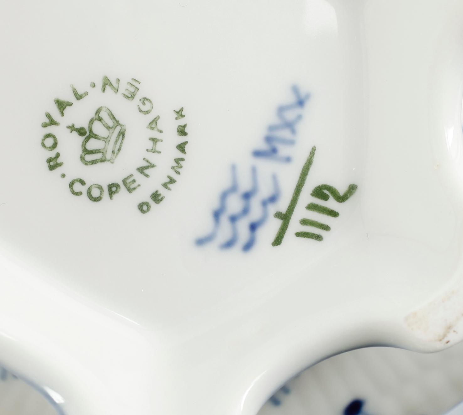 KAFFESERVIS, 19 delar, porslin, Royal Copenhagen.