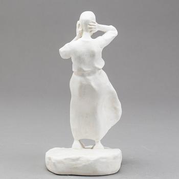 RUTH MILLES, sculpture, signed, plaster.