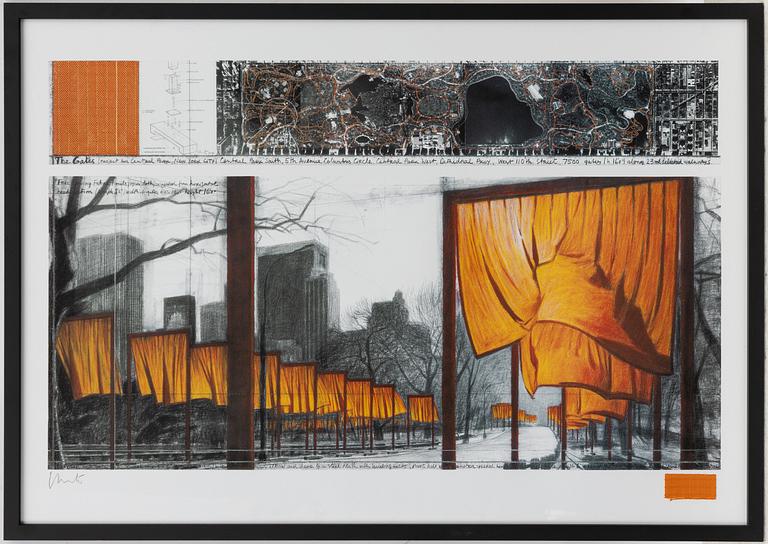 Christo & Jeanne-Claude, "The Gates, (Project for Central Park, New York City)".