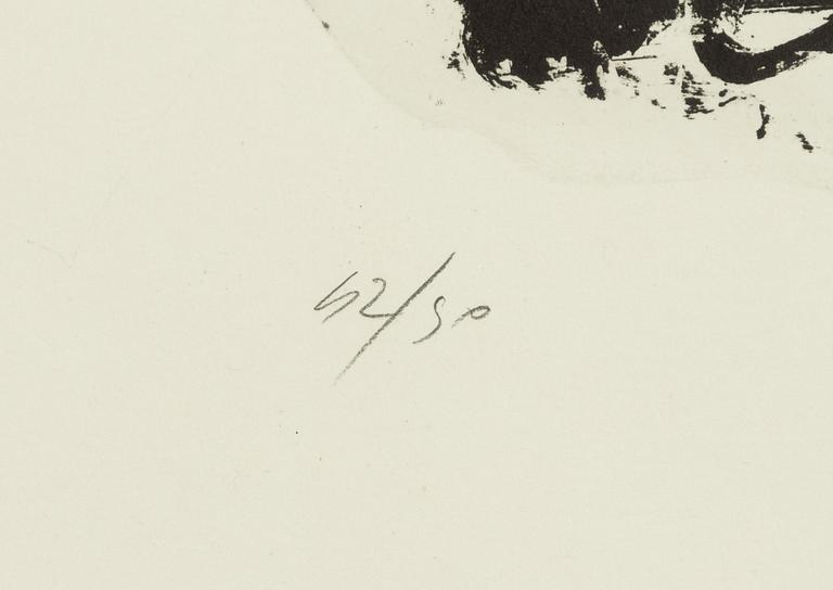 Antonio Saura, Untitled.