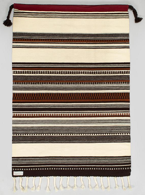 Elsa Montell-Saanio, a Raanu textile 'A bear’s hibernation' from Lapland. Ca 140 x 97 cm.