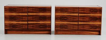 SIDEBOARD, ett par, design Ib Kofod Larsen för Seffle Möbelfabrik.