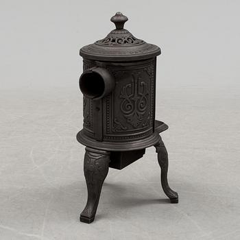 KAMIN, gjutjärn, Husqvarna No 1, 1900-talets början.