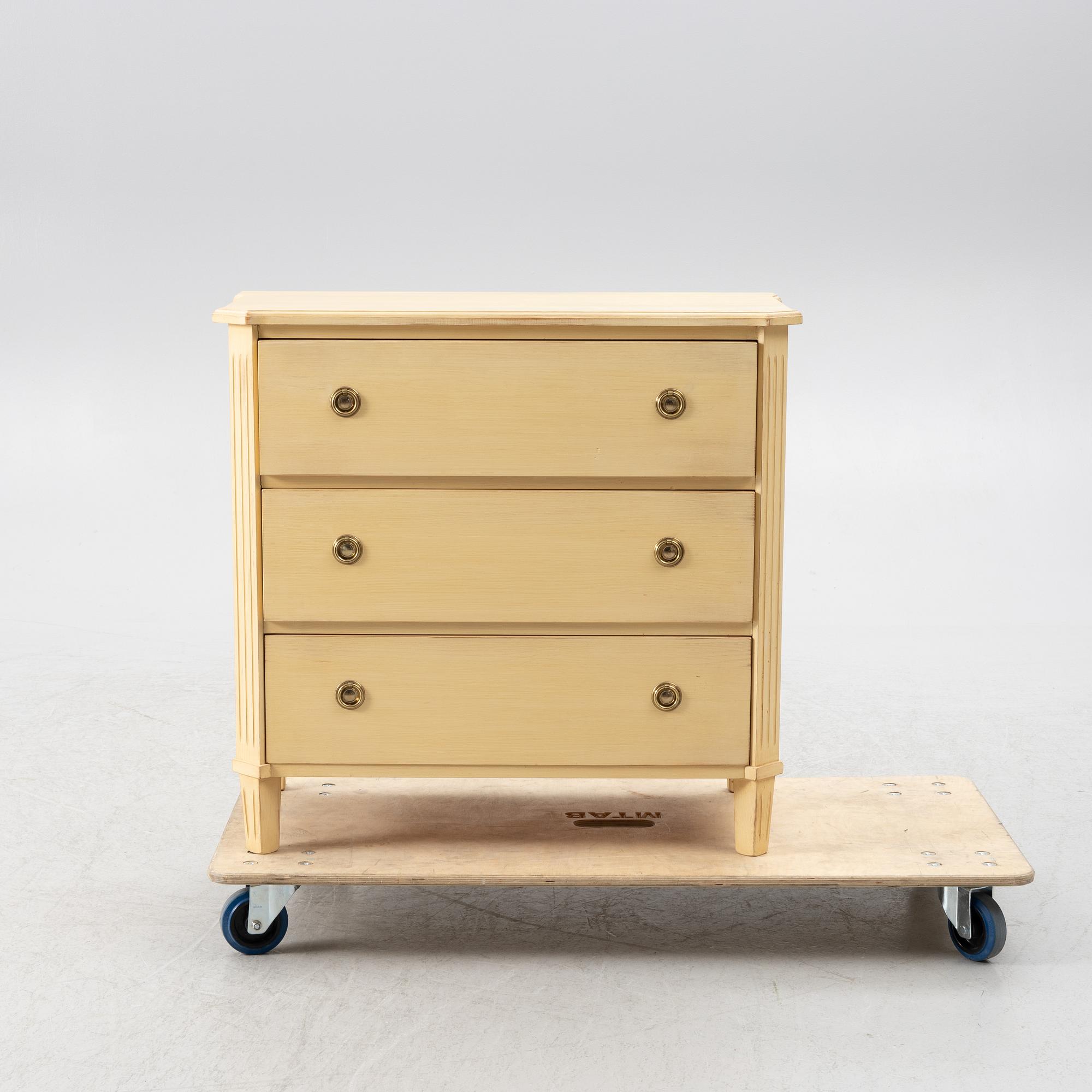 Byrå, Gustaviansk stil, 1900-talets andra hälft.