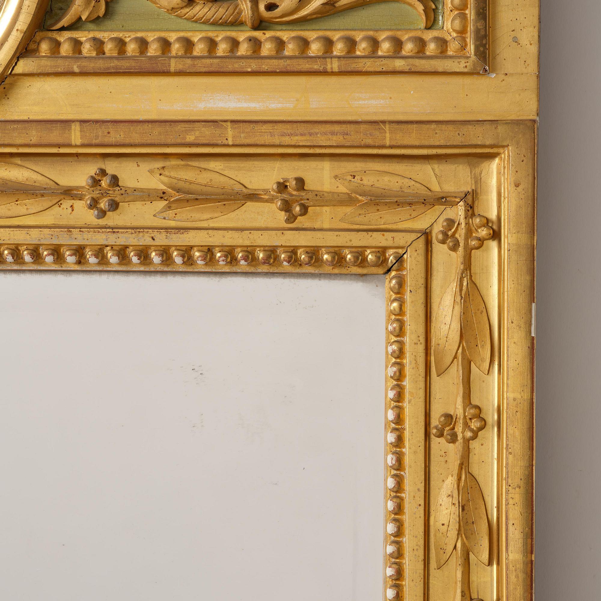A pair of Late Gustavian mirrors, by Pehr Ljung (1743-1819).