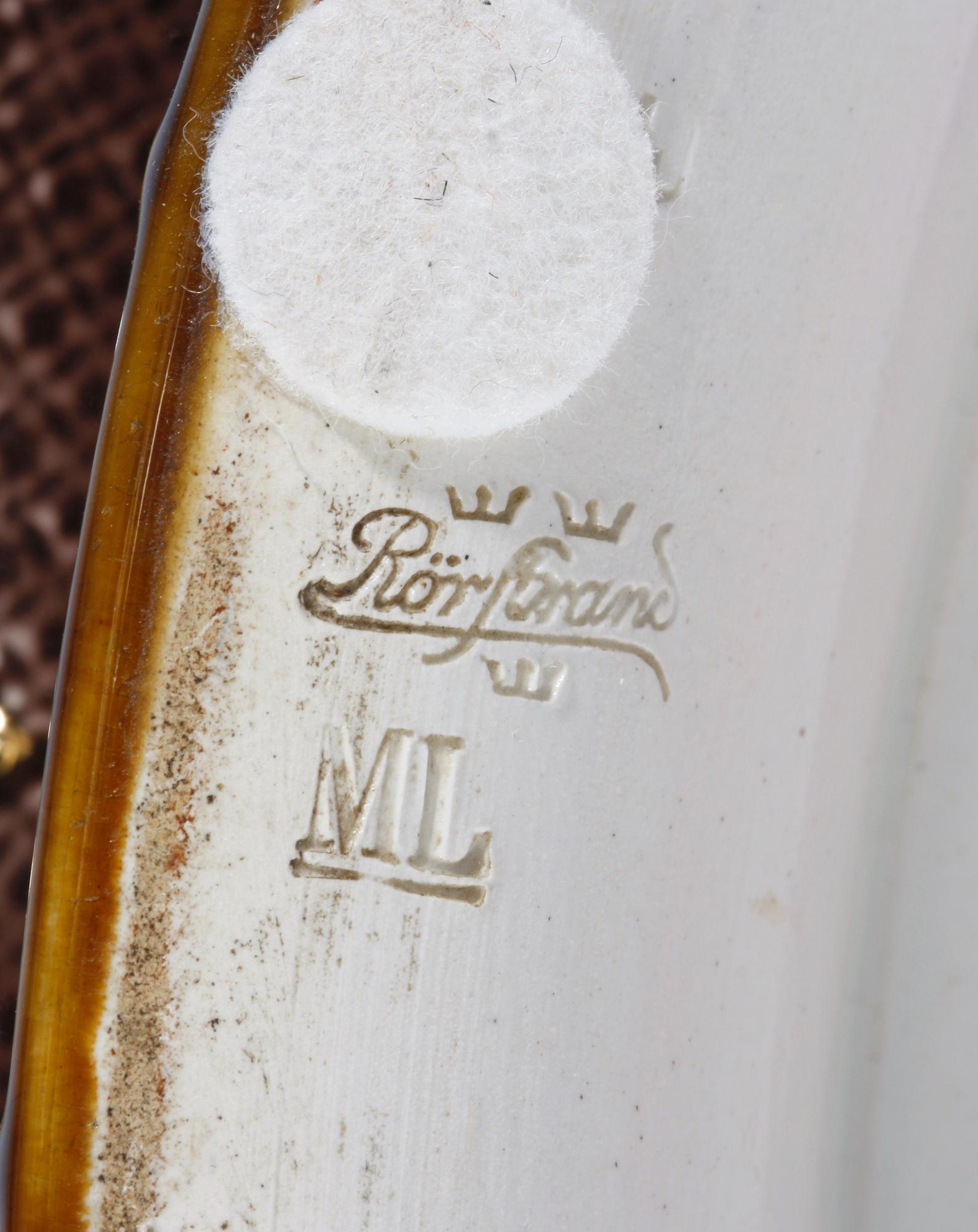 JARDINJÄR, majolika, sent 1800-tal.