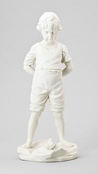SKULPTUR, parian, Gustafsberg 1920-tal.